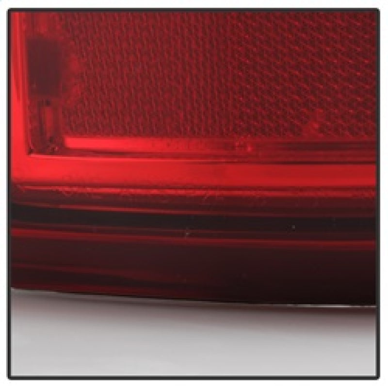 SPYDER Xtune Chevy Silverado 1500/2500/3500 03-06 LED Tail Lights Red Clear ALT-ON-CS03-LED-RC 5008787