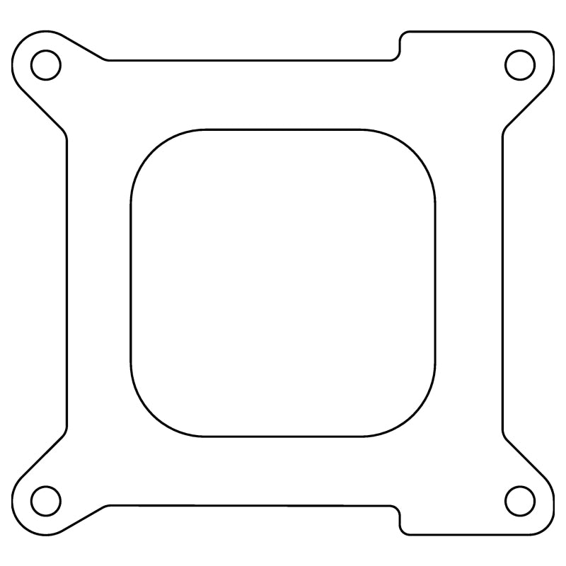 Cometic Gasket Cometic NASCAR 4 Barrel .047in Fiber Carburetor/Throttle Body Mounting Gasket - Open Plenum C15616
