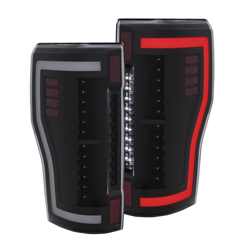 Anzo Ford F-250/350/450/550 Super Duty 17-18 L.E.D Tail Lights Black