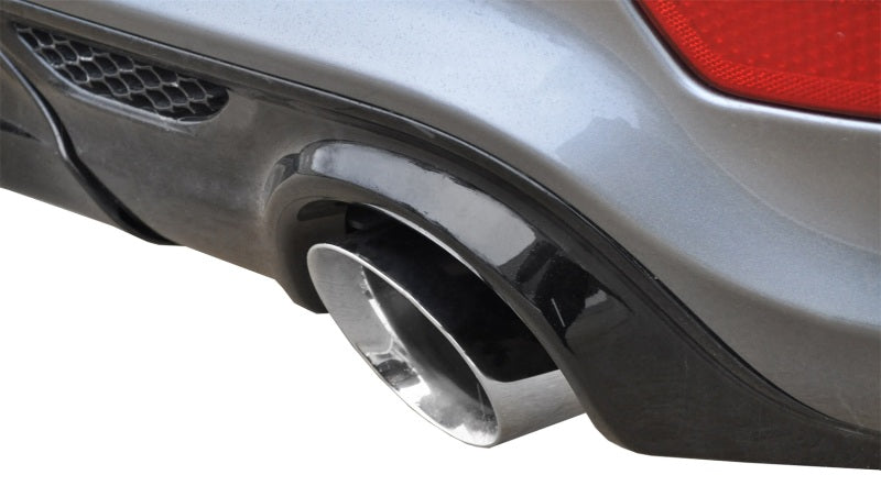 Corsa Performance 12-14 Jeep Grand Cherokee 6.4L V8 Polished Sport Cat-Back Exhaust