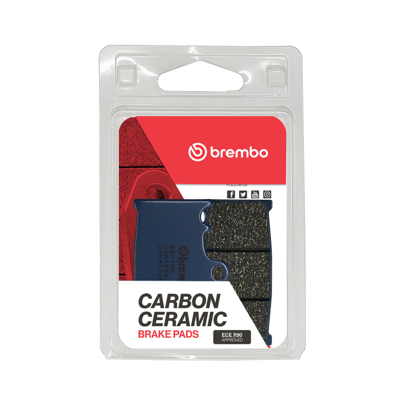 Brembo OE 90-90 Kawasaki KR-1 S 250cc Brake Pad - Front 07KA1306