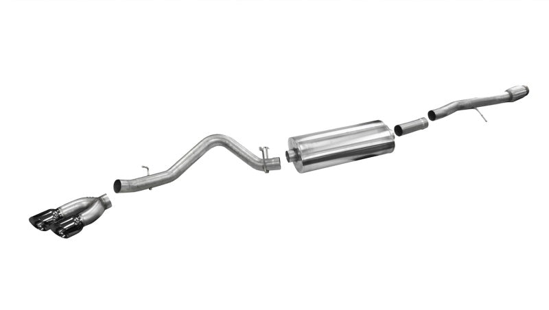 Corsa Performance 14 GM Sierra/Silverado 1500 Crew/Dbl / Short/Std. Bed 6.2L V8 Black