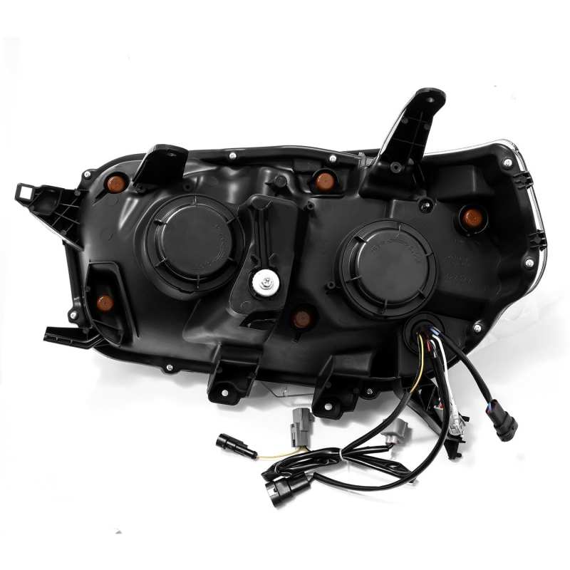 AlphaRex 10-13 Toyota 4Runner NOVA LED Proj Headlights Plank Style Alpha Black w/Seq Signal/DRL 880758 *Discontinued