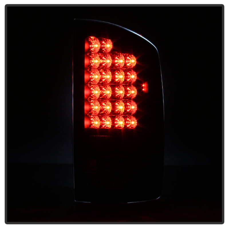 Spyder Dodge Ram 02-06 1500/Ram 2500/3500 03-06 LED Tail Light Black ALT-YD-DRAM02-LED-BK 5002556