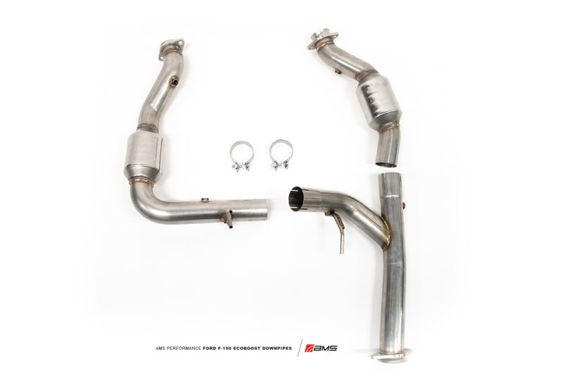 AMS Performance 2015+ Ford F-150 3.5L Ecoboost (Excl Raptor) Federal EPA Compliant Catted Downpipe AMS.32.05.0001-1