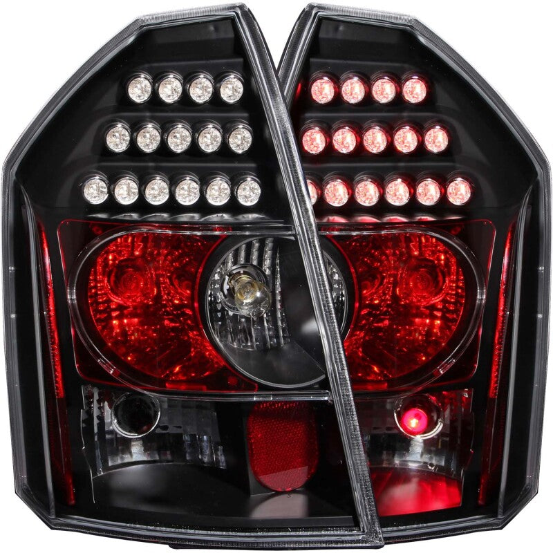 Anzo 2005-2007 Chrysler 300C LED Tail lights Black