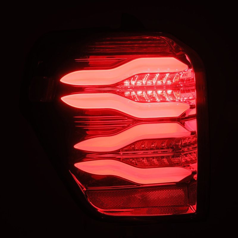 AlphaRex 10-21 Toyota 4Runner PRO-Series LED Tail Lights Jet Black 690010 *Discontinued