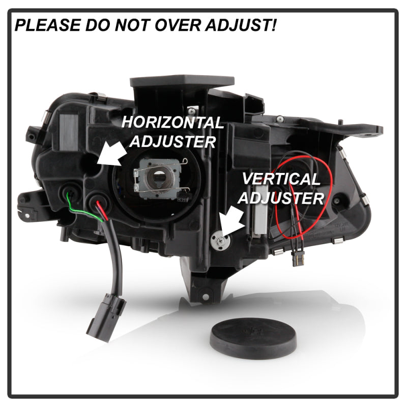 Spyder Chevy Camaro 16-18 (Do Not Fit Halogen) Projector Headlights Black PRO-YD-CCAM16HIDSI-SEQ-BK 5087379