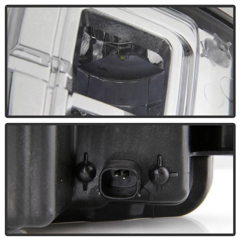 Spyder 16-18 Chevy Silverado 1500 OEM Style Full LED Fog Light w/Switch - Clear (FL-CSIL16-LED-C) 9043215