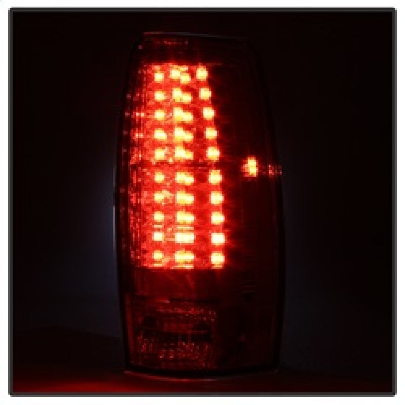 Spyder Chevy Avalanche 07-13 LED Tail Lights Red Clear ALT-YD-CAV07-LED-RC 5032478