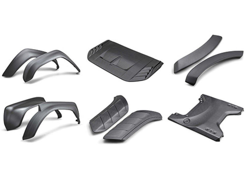Ford Racing 22-24 Ford Bronco Raptor Carbon Fiber Appearance Kit - Matte Finsh M-16600K-BM