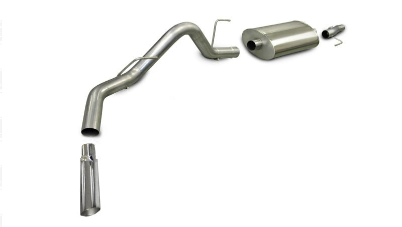 Corsa/dB 06-08 Ford F-150 SuperCrew/6.5ft Bed 4.6L V8 Polished Sport Cat-Back Exhaust 24383