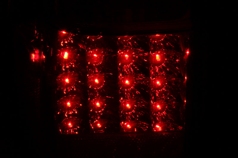 Anzo 2001-2002 Toyota 4 Runner LED Tail lights Red/Clear