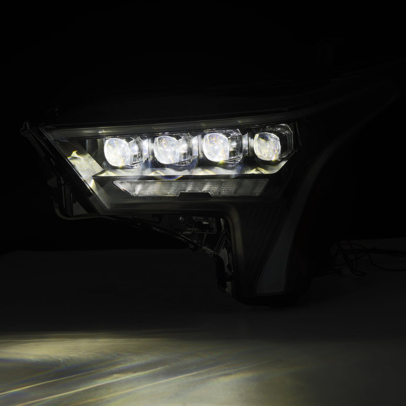 AlphaRex 22-23 Toyota Tundra NOVA-Series Headlights Black w/White DRL - Req 810029 OR 810030 880862 *Discontinued