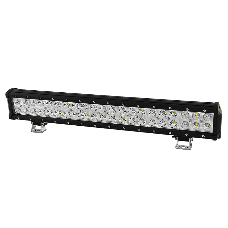 SPYDER Xtune LED Lights Bar w/Cover 20 Inch 42pcs 3W LED / 126W Flood/Spot Chrome LLB-SMD-42CR-LED-126W-C 9026690