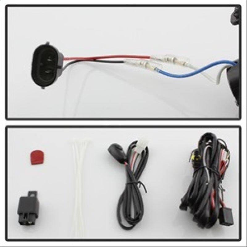 Spyder Dodge Avenger 2011-2014 OEM Fog Light W/Universal Switch- Clear FL-DAV2011-C 5080431