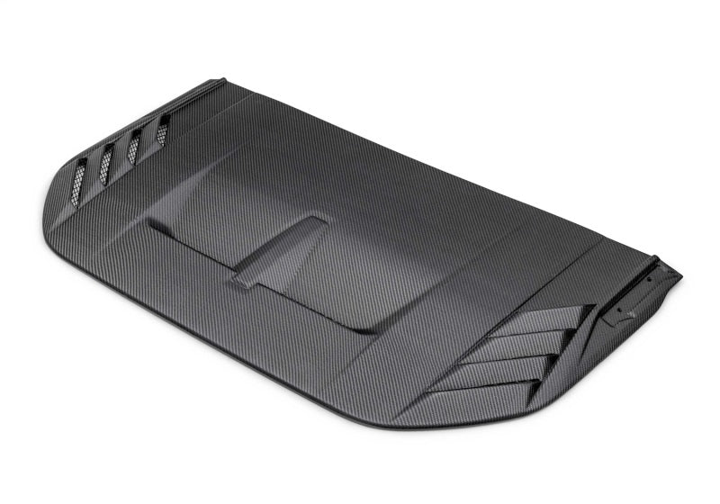 Ford Racing 22-24 Ford Bronco Raptor Carbon Fiber Hood Vent - Matte Finish M-16628-BM