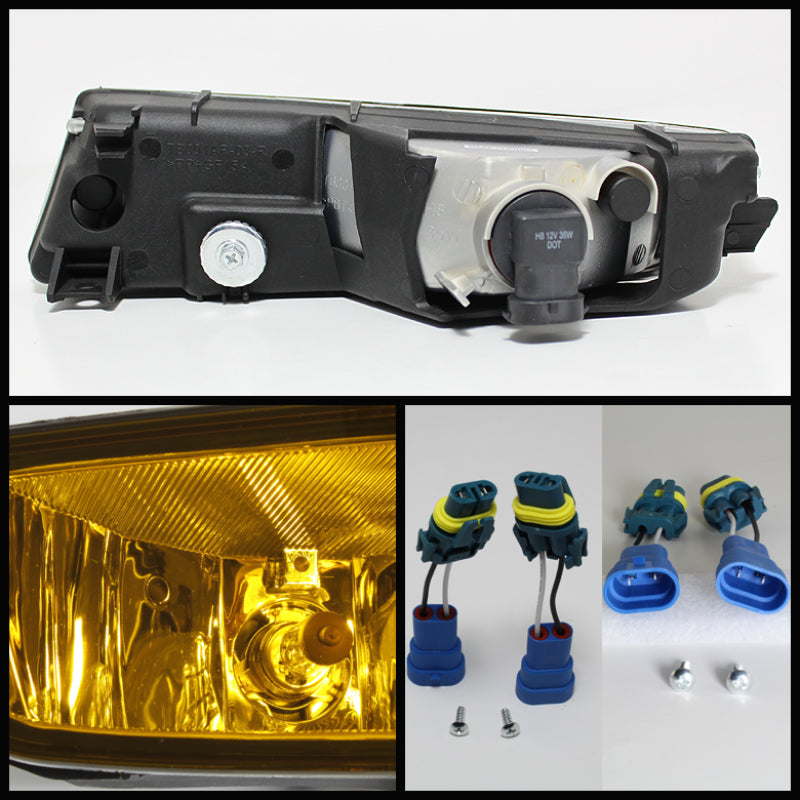 Spyder Acura TL 02-03 OEM Fog Lights wo/Switch Yellow FL-ATL02-Y 5071644