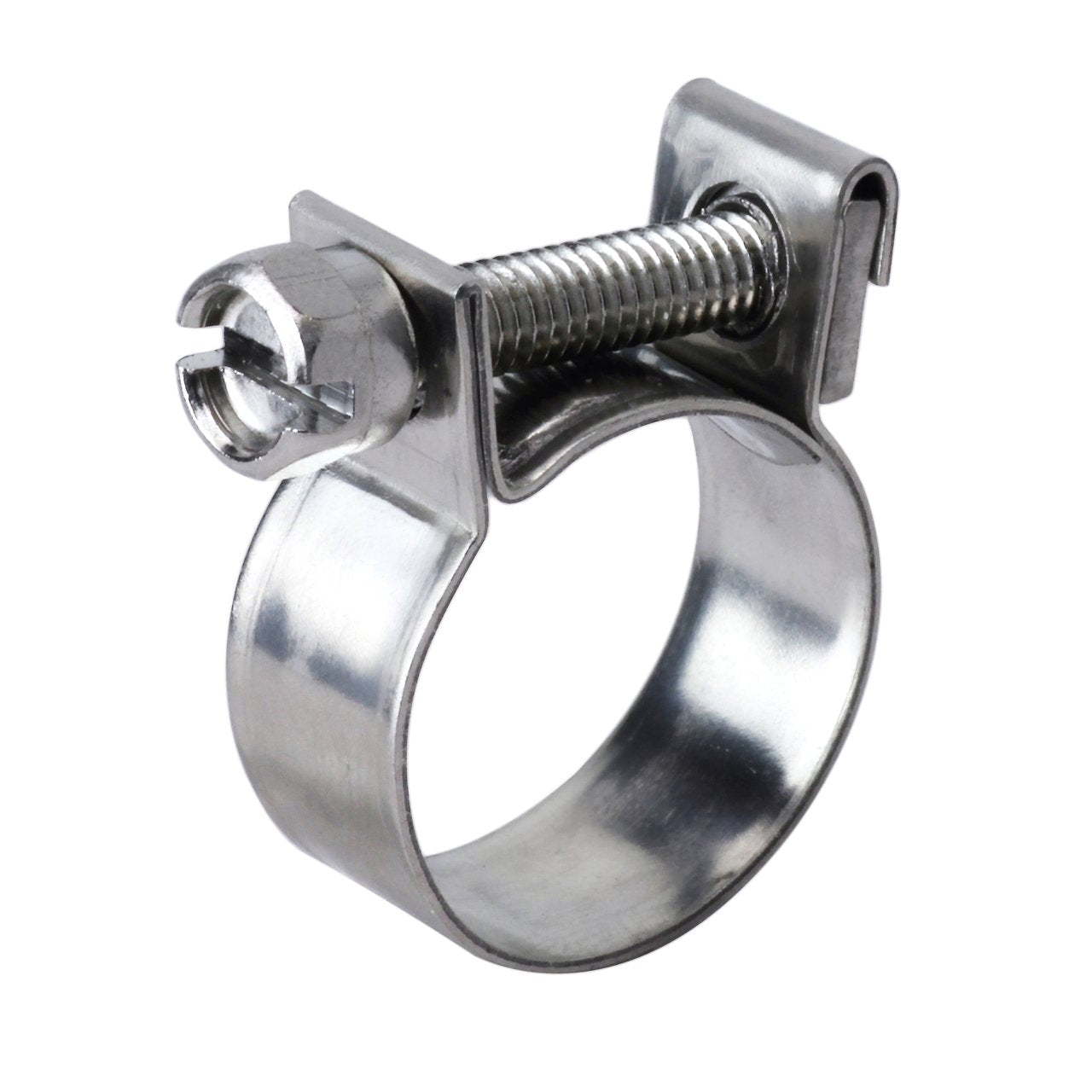 HPS Performance Products HPS Size # 11 Stainless Steel Fuel Injection Hose Clamp, Range: 23/64" - 7/16" (9mm - 11mm)