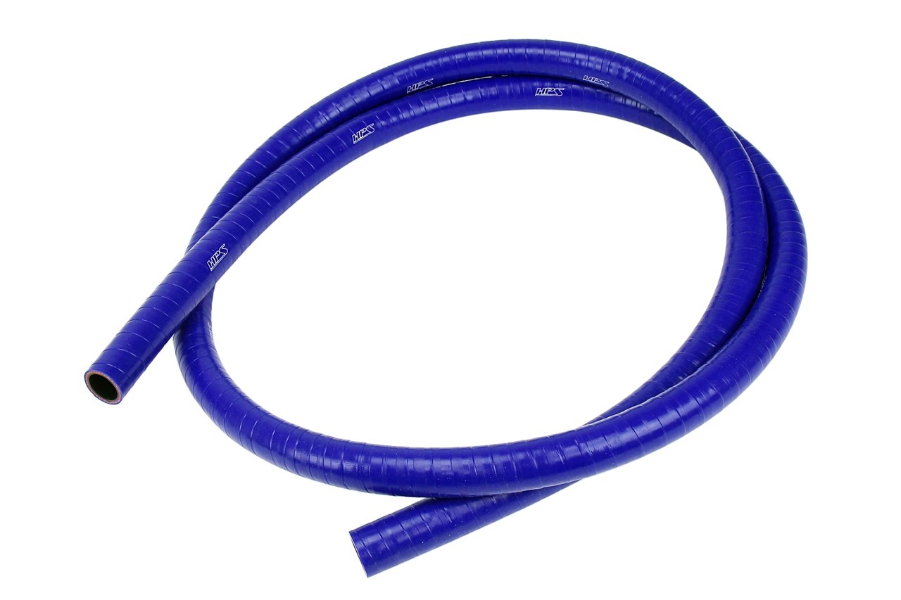 HPS Performance Products HPS 1" (25mm), FKM Lined Oil Resistant High Temperature Reinforced Silicone Hose, Black or Blue