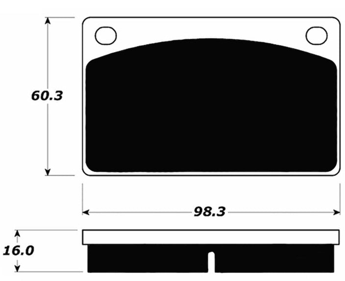 Porterfield Brake Pads for 1981 VOLVO 260 Series