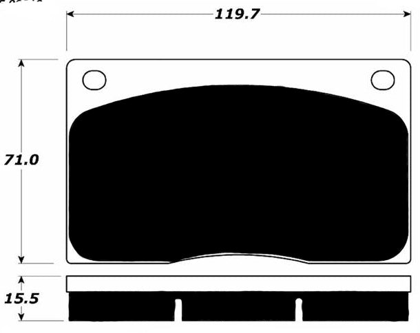 Porterfield Brake Pads for 1989 JAGUAR XJR-S
