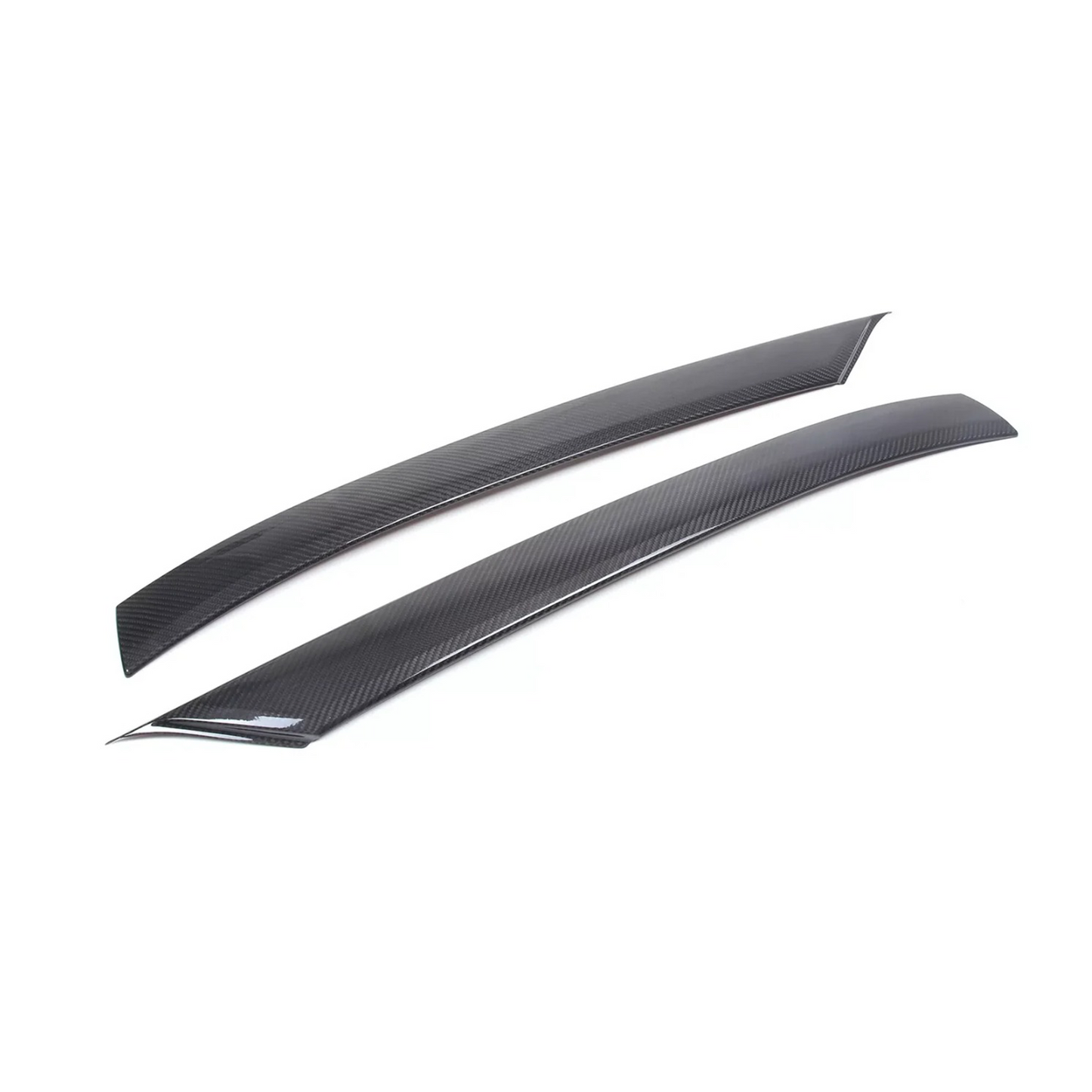 Dry Carbon Fiber A‑Pillar Cover Trim for Chevrolet Corvette C8