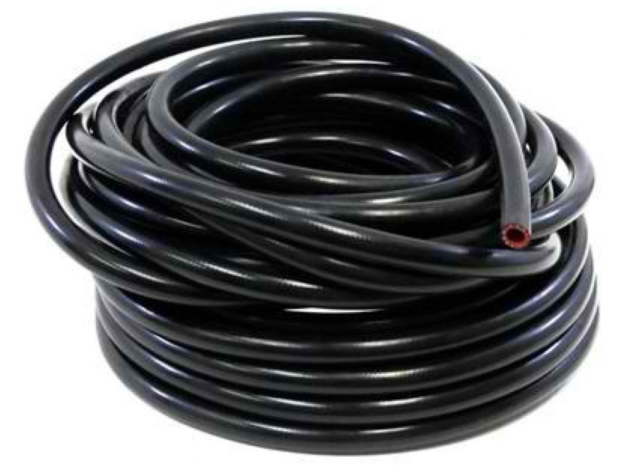 HPS 5/32" ID Black High Temp Reinforced Silicone Heater Hose Tubing, 4mm ID