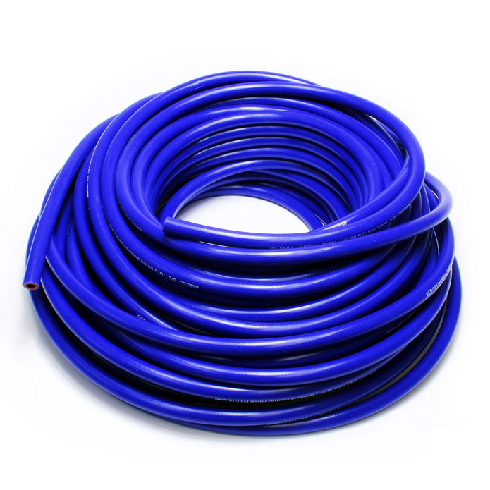 HPS High Temp 5/8"ID(16mm) Reinforced Silicone Heater Hose Blue-25 Ft Roll