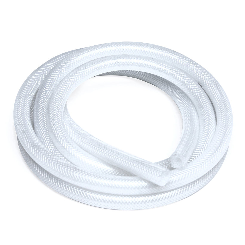 HPS 5/32" ID Clear High Temp Reinforced Silicone Heater Hose Tubing, 4mm ID