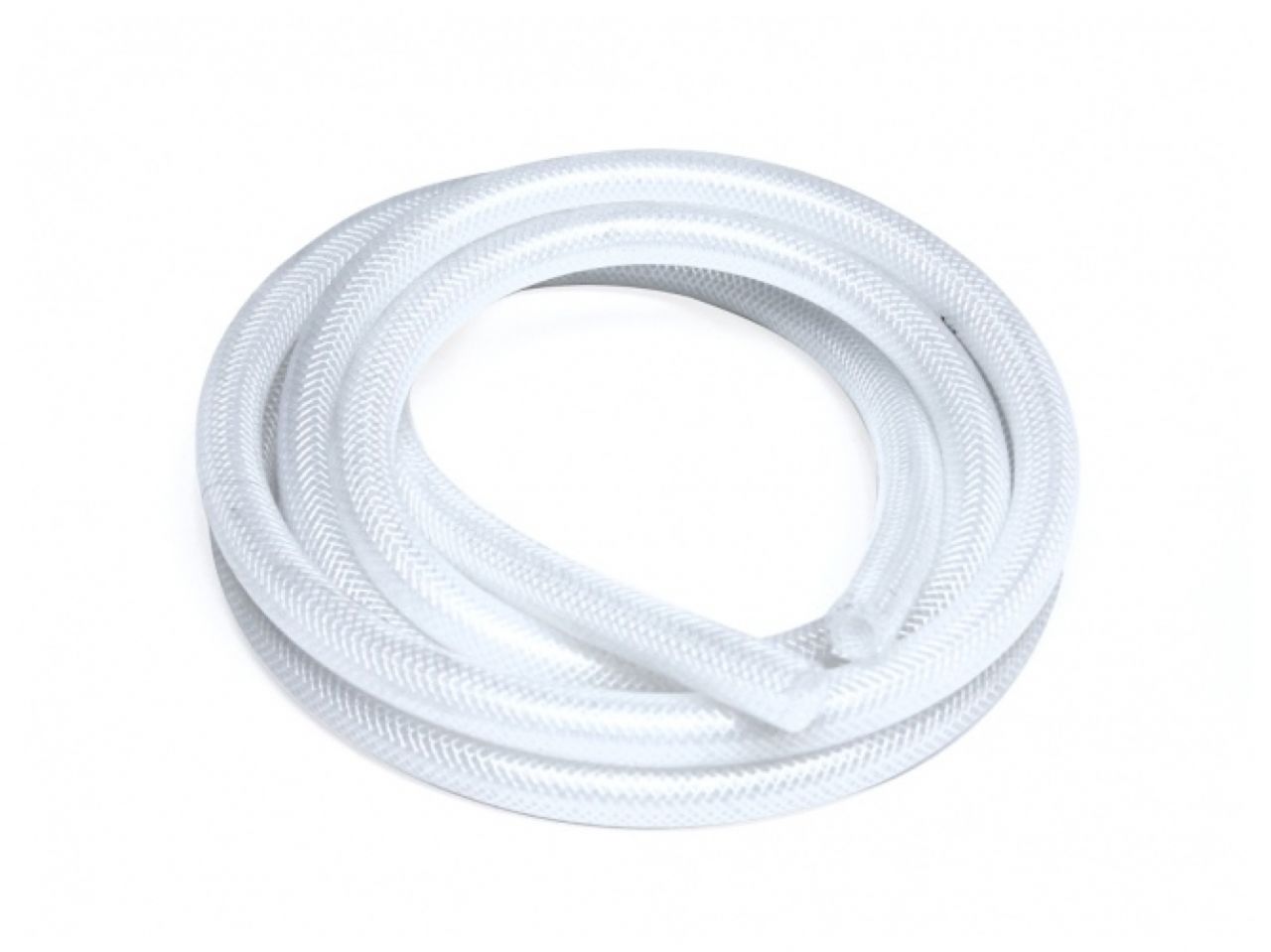 HPS 7/8" ID Clear High Temp Reinforced Silicone Heater Hose Tubing, 22mm ID