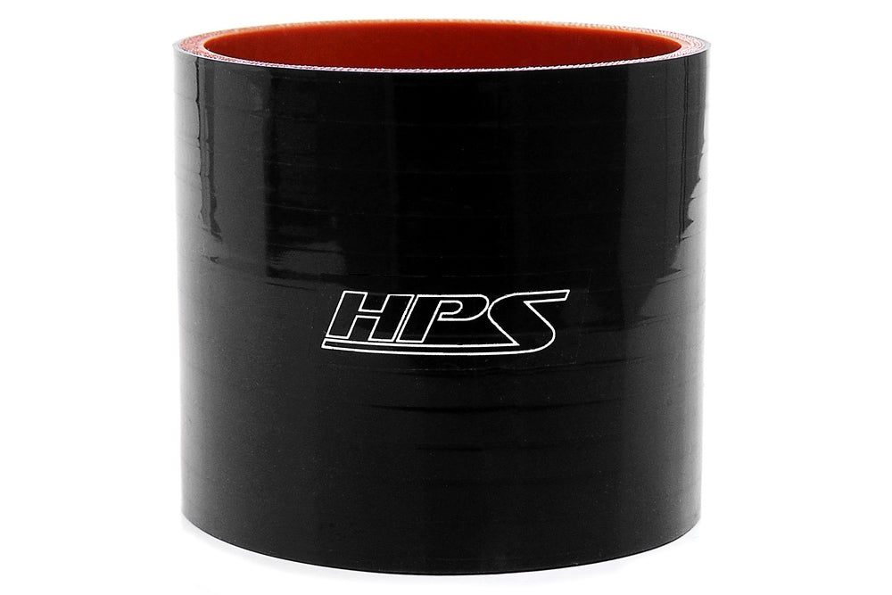 HPS Performance Products HPS 2-1/4" (57mm) Silicone Straight Coupler Hose, High Temperature 4-ply Reinforced