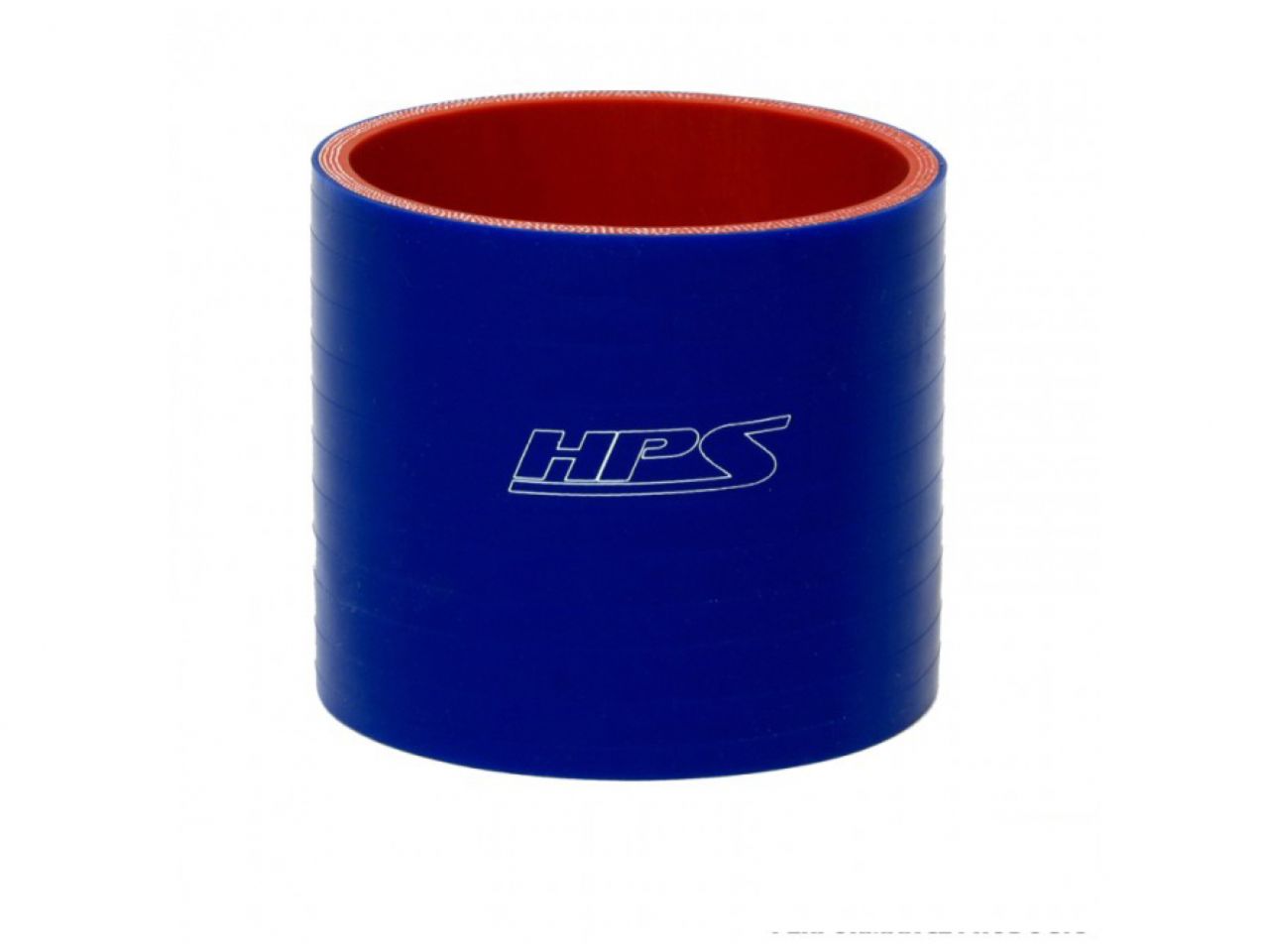 HPS 3-7/8" ID, 3" Length, Silicone Straight Coupler Hose, High Temp 4-ply Reinforced, 98mm ID, Blue