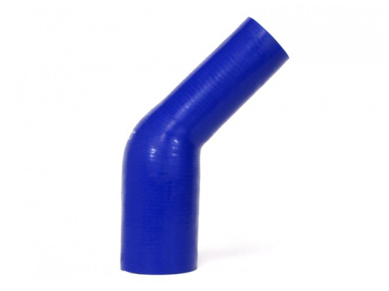 HPS 1-1/4" - 2" ID, Silicone 45 Degree Elbow Reducer Coupler Hose, High Temp 4-ply Reinforced, Blue, 32mm - 51mm ID
