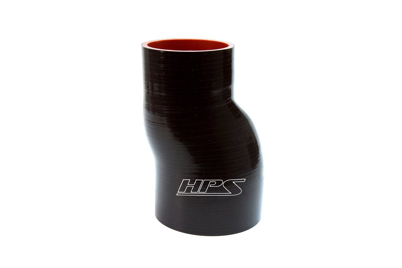 HPS Performance Products HPS 2-1/2" - 2-3/4" Silicone Offset Reducer Coupler Hose, High Temperature 4-ply Reinforced