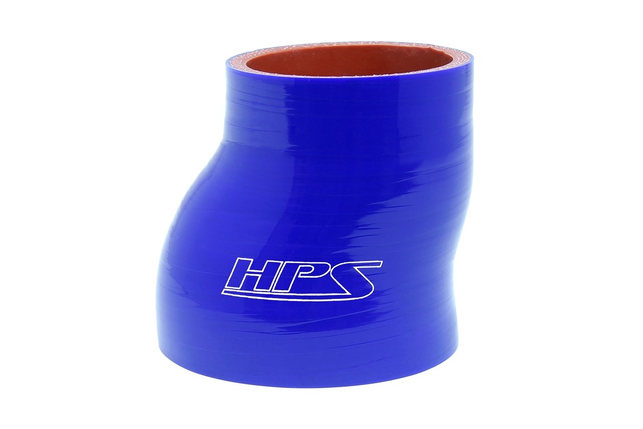HPS Performance Products HPS 2" - 2-3/8" Silicone Offset Reducer Coupler Hose, High Temperature 4-ply Reinforced