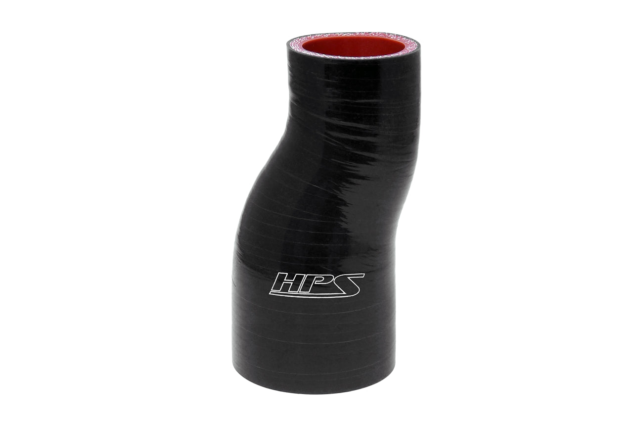 HPS Performance Products HPS 2" - 3" Silicone Offset Reducer Coupler Hose, High Temperature 4-ply Reinforced