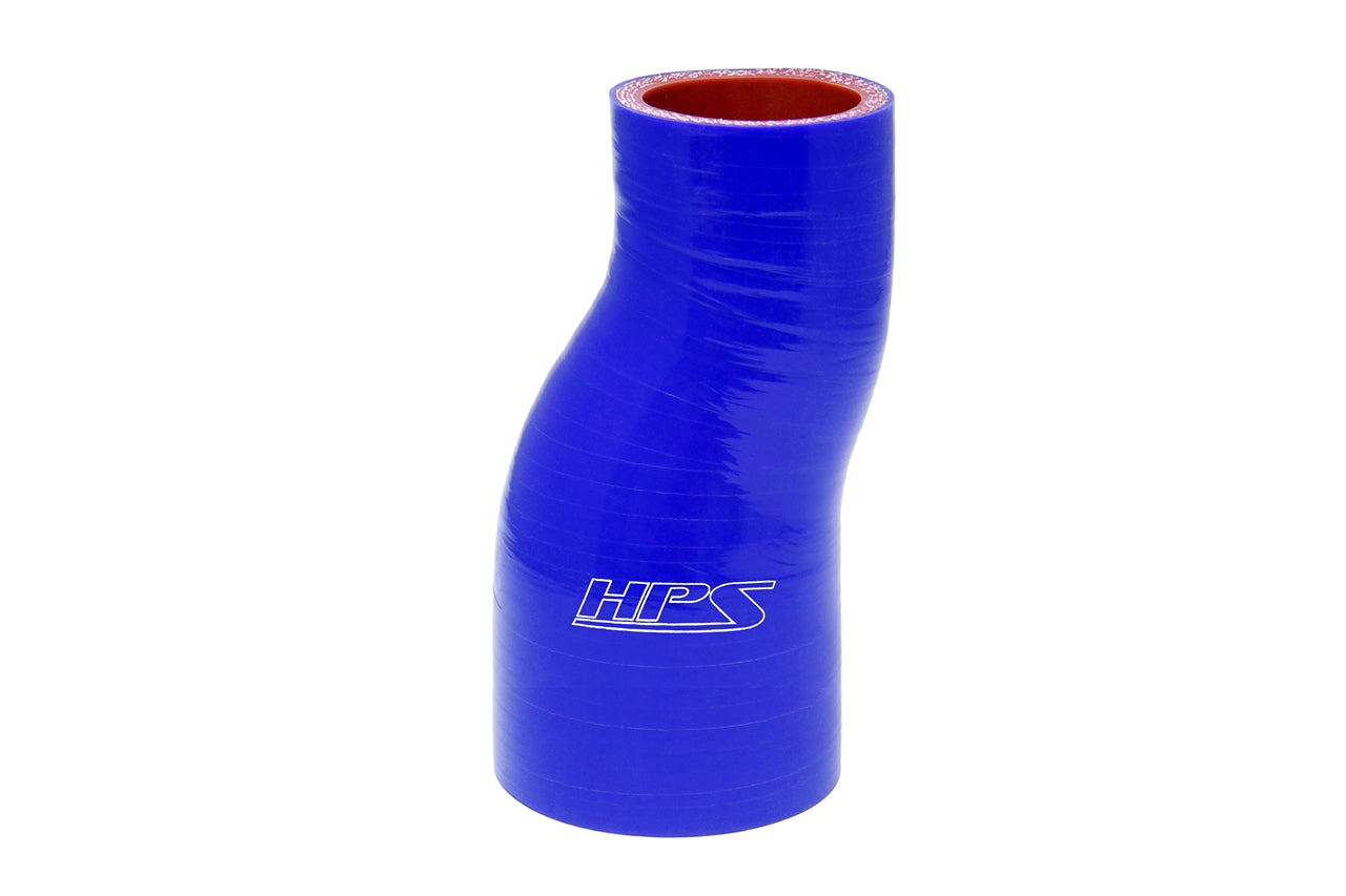 HPS Performance Products HPS 2-1/2" - 3" Silicone Offset Reducer Coupler Hose, High Temperature 4-ply Reinforced