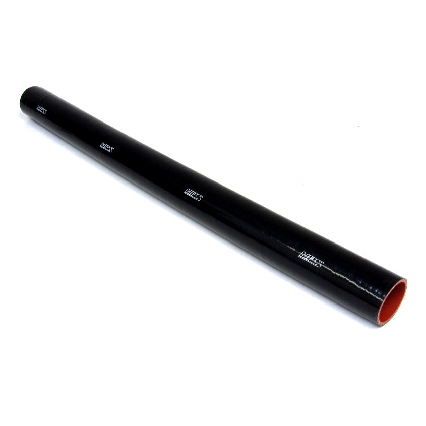 HPS 2-11/16" ID, 3 Feet Length, Silicone Straight Coupler Coolant Tube Hose, High Temp 4-ply Reinforced, Black, 68mm ID