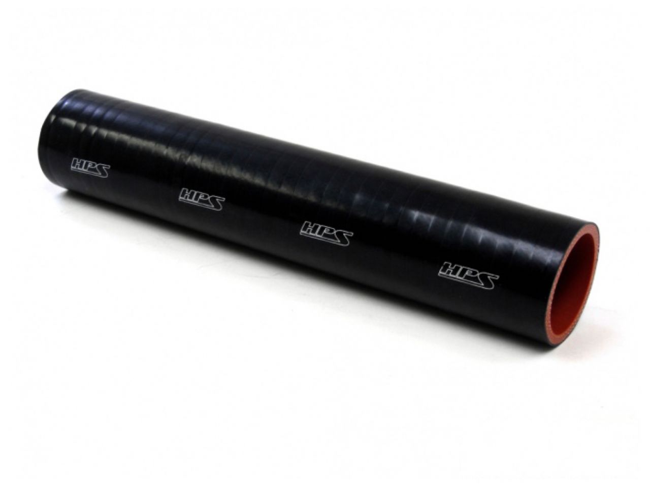 HPS 4-1/8" ID, 1 Foot Length, Silicone Straight Coupler Tube Hose, High Temp 4-ply Reinforced, Black, 105mm ID