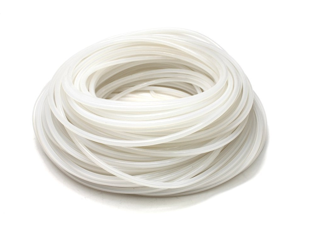 HPS Performance Products HPS 3/8" (9.5mm) ID Medical Grade High Temperature Clear Silicone Tubing, Platinum Cured, 50 Feet Roll