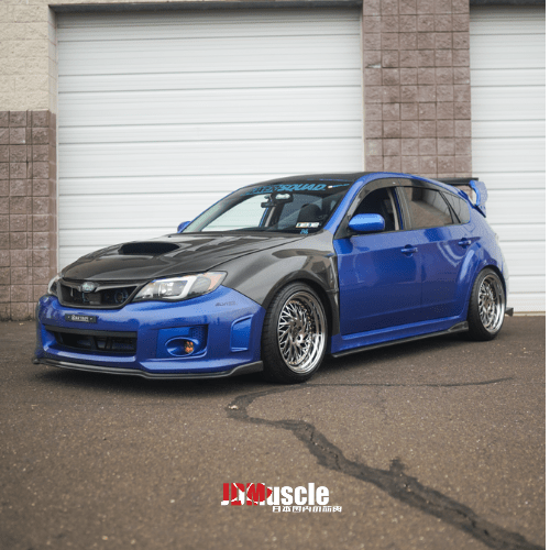 JDMuscle [08-14 WRX/STI] Spec CS Carbon Fiber Side Skirt