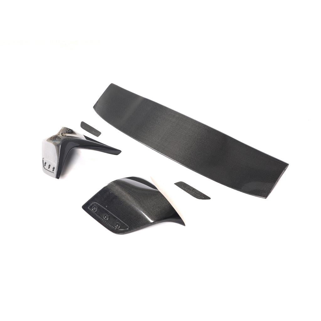 JDMuscle [20-26 Toyota Supra] Tanso Carbon Fiber Spoiler V2