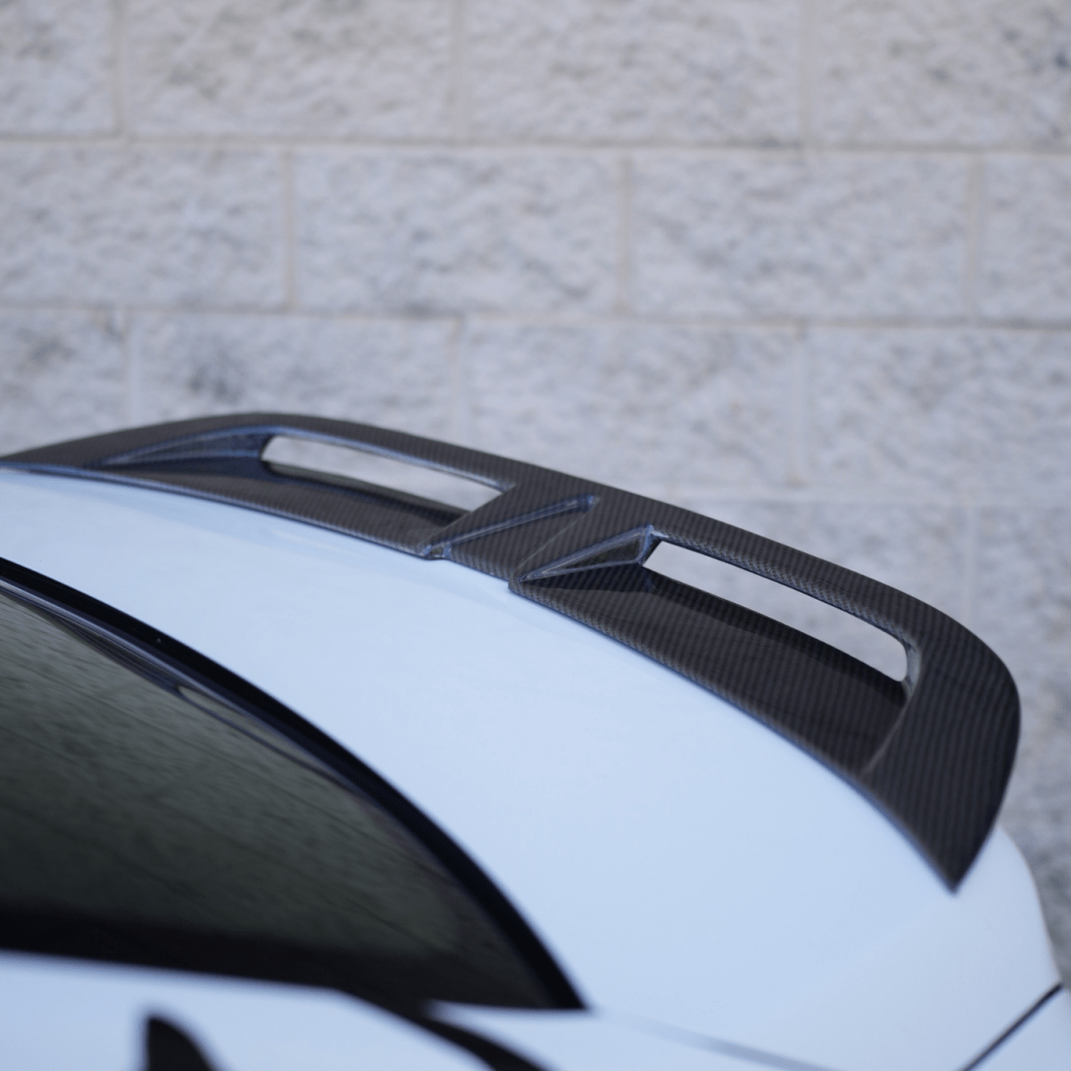 JDMuscle [22-26 WRX Base Only] Vacuum Infused V8 Carbon Fiber Duck Bill