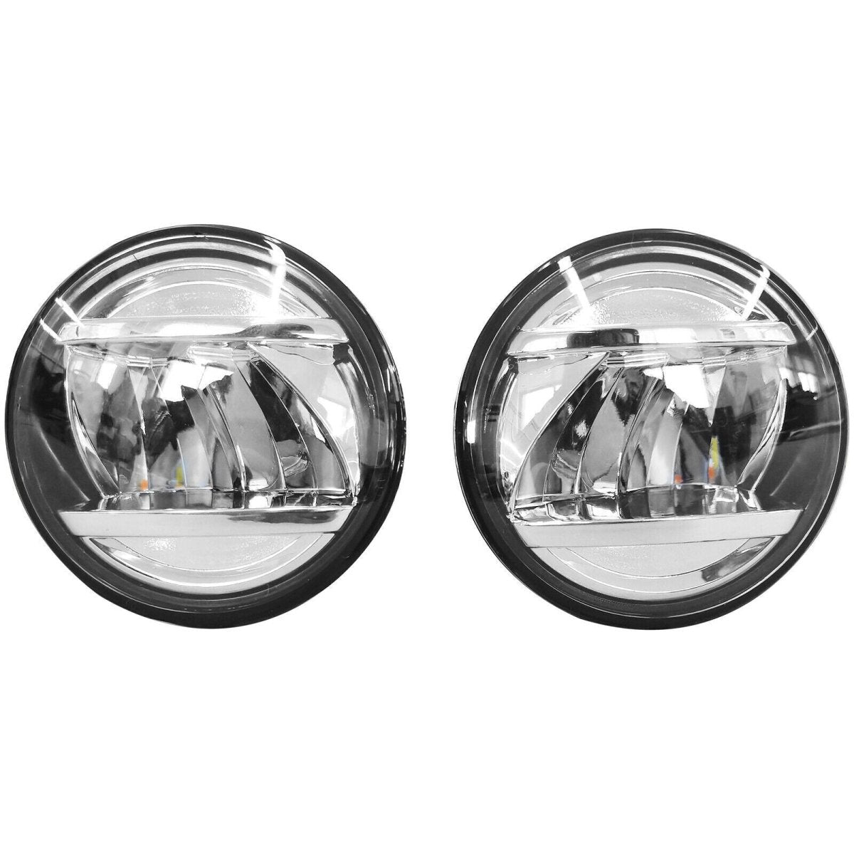 JDMuscle [22-26 WRX] JDM Style Fog Light Bezel w/ DRL(Parking Light Activated) and Turn Signal (Sequential Model Available)