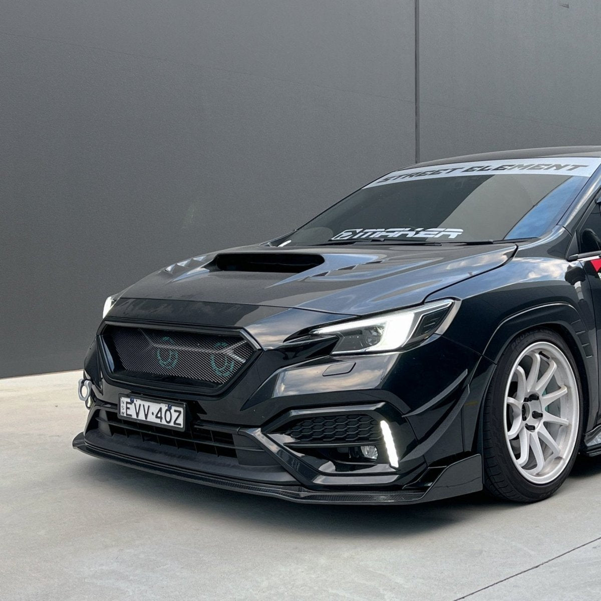 JDMuscle [22-26 WRX] JDM Style Fog Light Bezel w/ DRL(Parking Light Activated) and Turn Signal (Sequential Model Available)