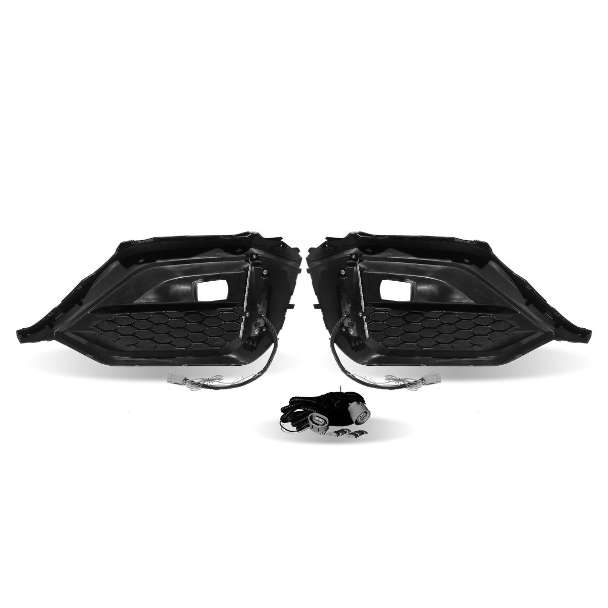 JDMuscle [22-26 WRX] JDM Style Fog Light Bezel w/ DRL(Parking Light Activated) and Turn Signal (Sequential Model Available)