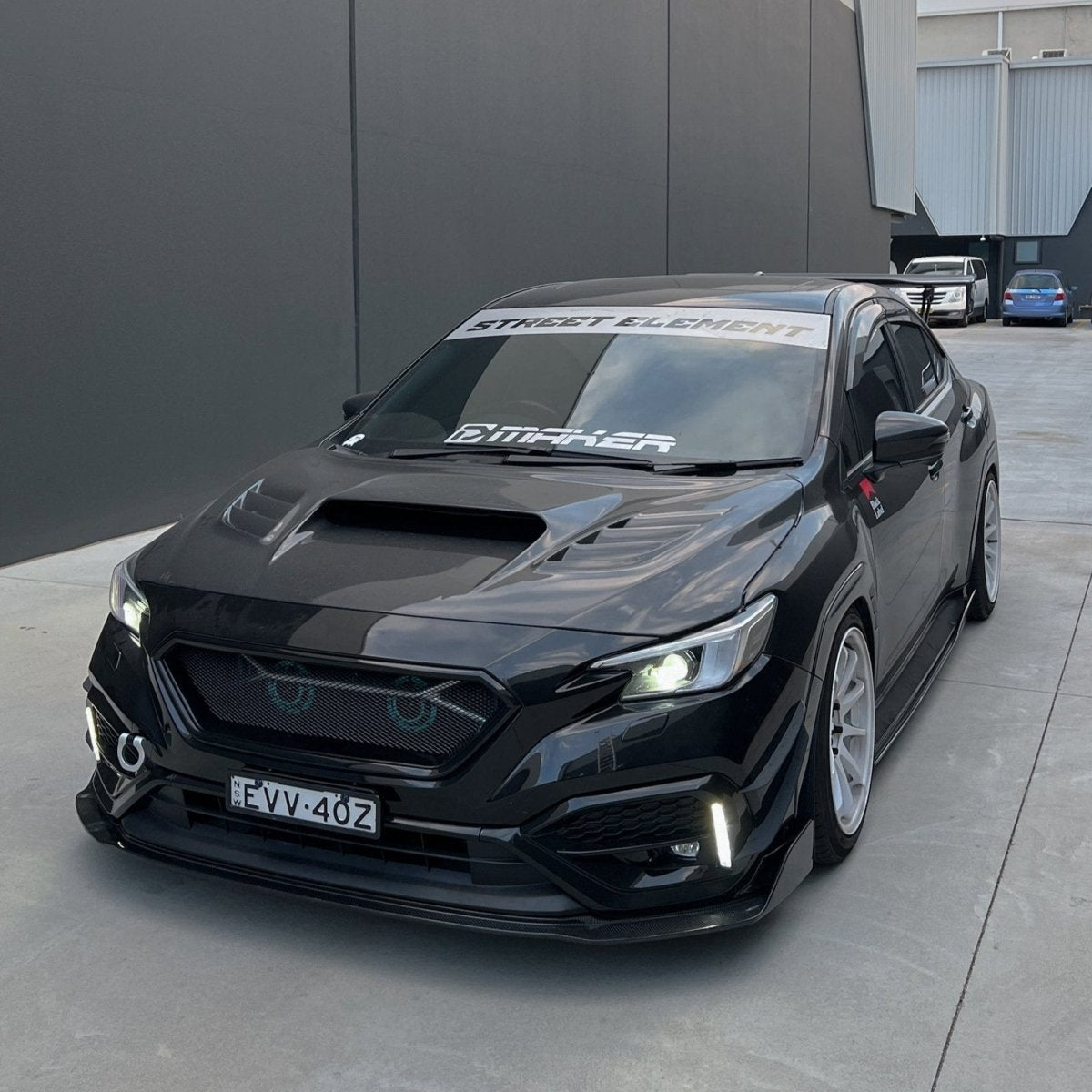 JDMuscle [22-26 WRX] JDM Style Fog Light Bezel w/ DRL(Parking Light Activated) and Turn Signal (Sequential Model Available)
