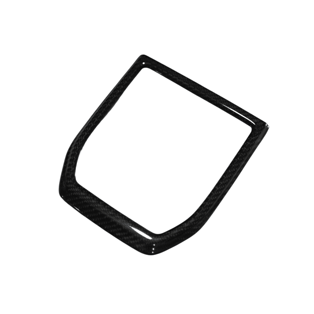 JDMuscle [22-26 WRX] MT Tanso Pre-preg Carbon Fiber Shifter Trim Cover w/ Gloss Finish