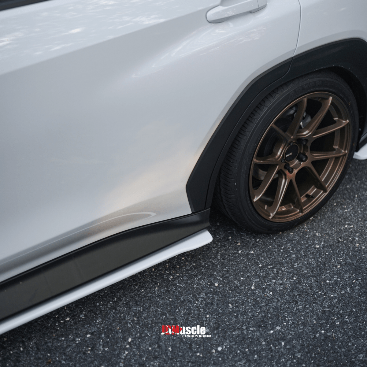 JDMuscle [22-26 WRX] Spec STI OEM Style Side Skirts | Paint Matched or ABS
